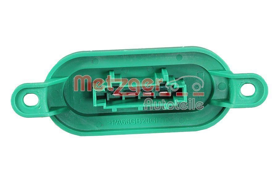 Résistance, pulseur d'air habitacle (Élément de commande, chauffage/ventilation) METZGER ref. 0917700